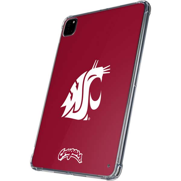 Washington State University Cougars Logo iPad Pro 11in (2024) Clear Case