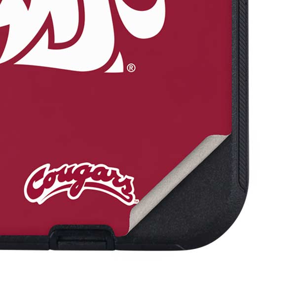Washington State University Cougars Logo Otterbox Defender iPhone Skin