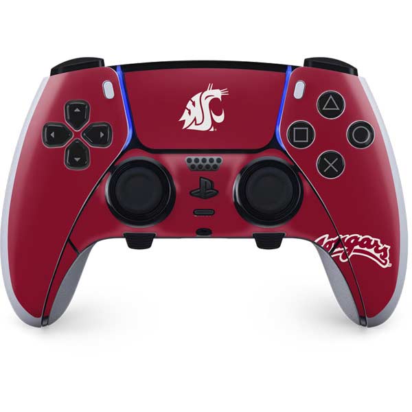 Washington State University Cougars Logo PlayStation PS5 Skins