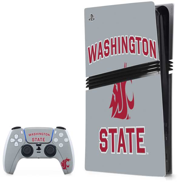 Washington State University Logo PlayStation PS5 Skins