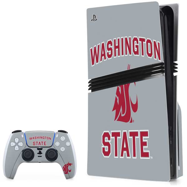 Washington State University Logo PlayStation PS5 Skins