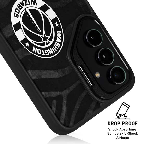 NBA Washington Wizards Animal Print Galaxy S26 Kickstand Case
