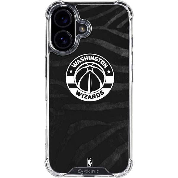 NBA Washington Wizards Animal Print iPhone 17 Clear Case