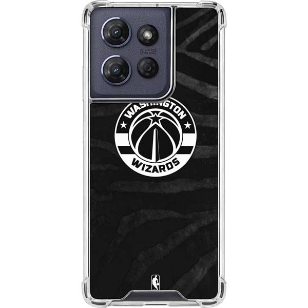 NBA Washington Wizards Animal Print Moto G 5G (2025) Clear Case