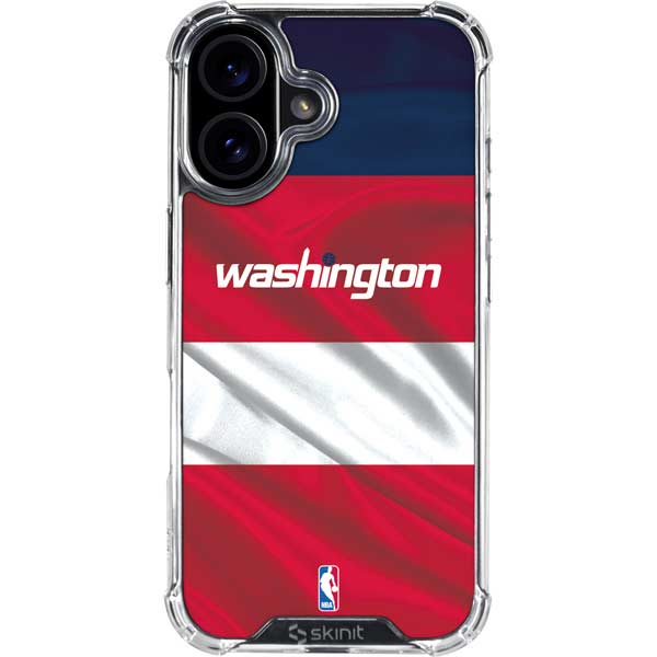 NBA Washington Wizards Away Jersey iPhone 17 Clear Case
