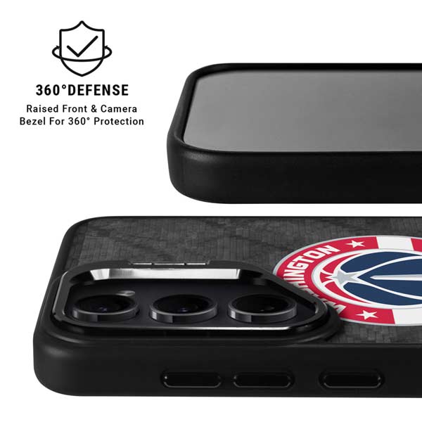 NBA Washington Wizards Black Rust Galaxy S26 Ultra Kickstand Case