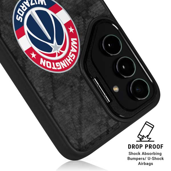 NBA Washington Wizards Black Rust Galaxy S26 Ultra Kickstand Case
