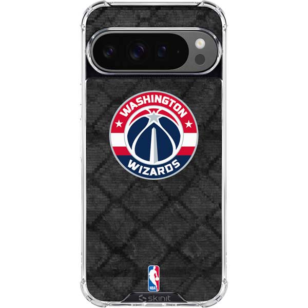 NBA Washington Wizards Black Rust Google Pixel 10 Pro XL Clear Case