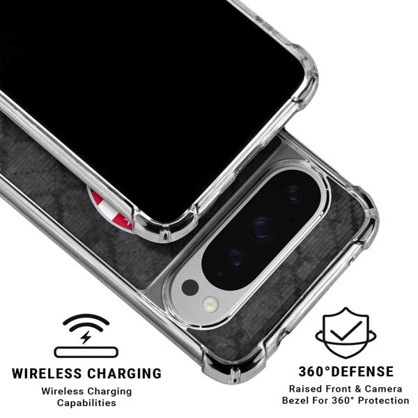 NBA Washington Wizards Black Rust Google Pixel 10 Pro XL Clear Case