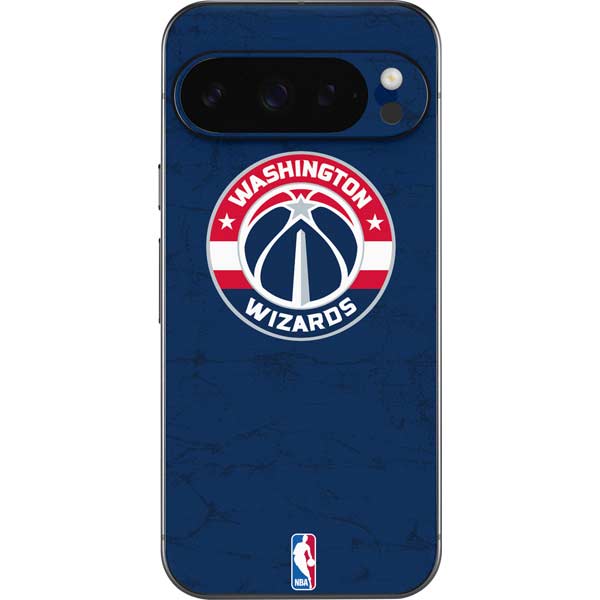 NBA Washington Wizards Blue Distressed Google Pixel 10 Pro XL Skin