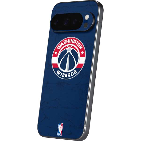 NBA Washington Wizards Blue Distressed Google Pixel 10 Pro XL Skin