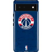 NBA Washington Wizards Blue Distressed Pixel Cases