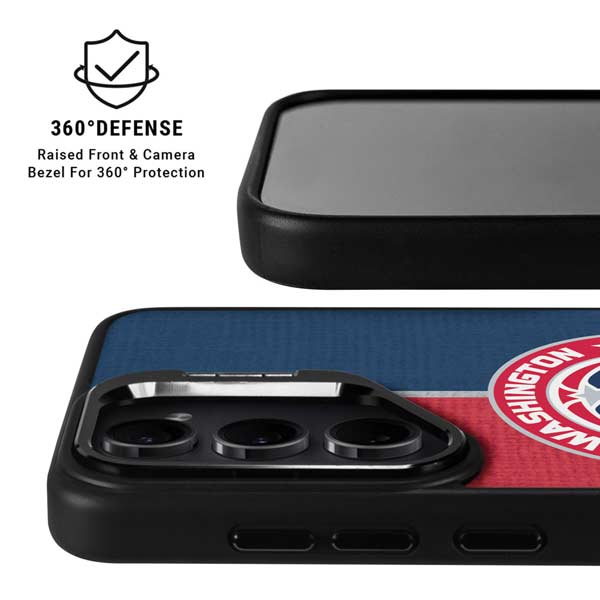 NBA Washington Wizards Canvas Split Galaxy S26 Ultra Kickstand Case