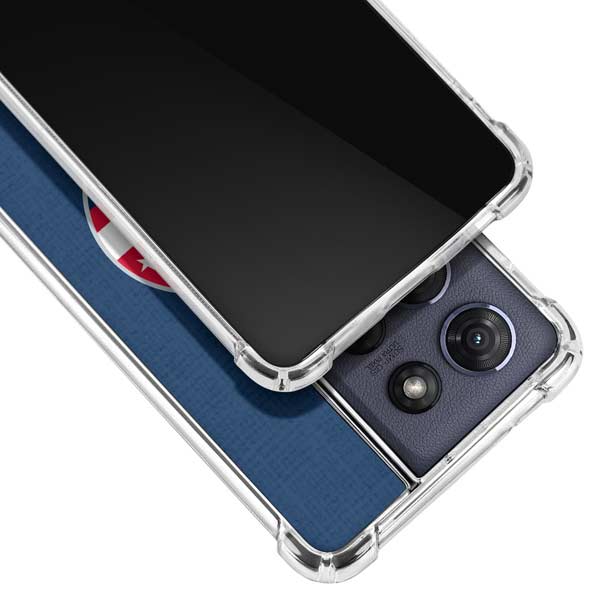 NBA Washington Wizards Canvas Split Moto G 5G (2025) Clear Case