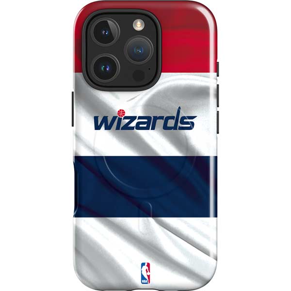 NBA Washington Wizards Home Jersey iPhone 16 Pro Magsafe Impact Case