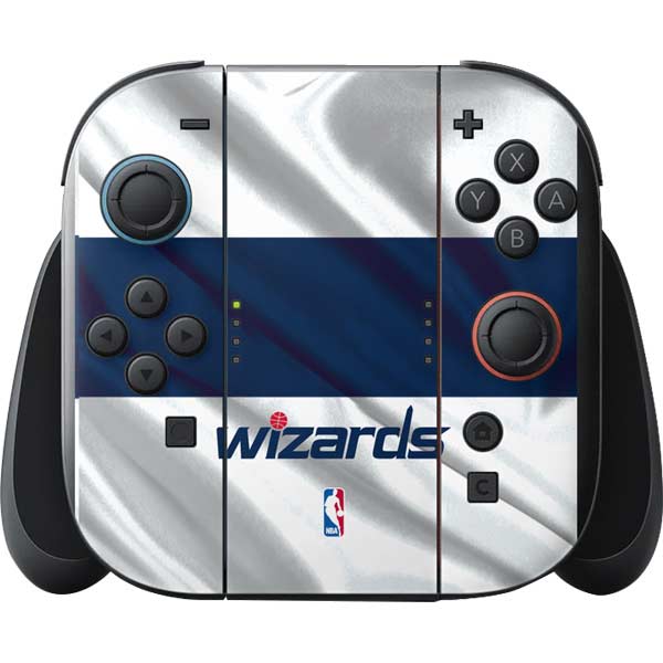 NBA Washington Wizards Home Jersey Nintendo Switch 2 (2025) with Joy-Con Skin