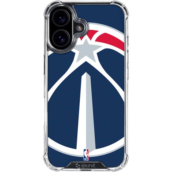 NBA Washington Wizards Large Logo iPhone 17 Clear Case