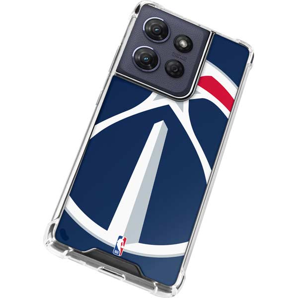 NBA Washington Wizards Large Logo Moto G 5G (2025) Clear Case