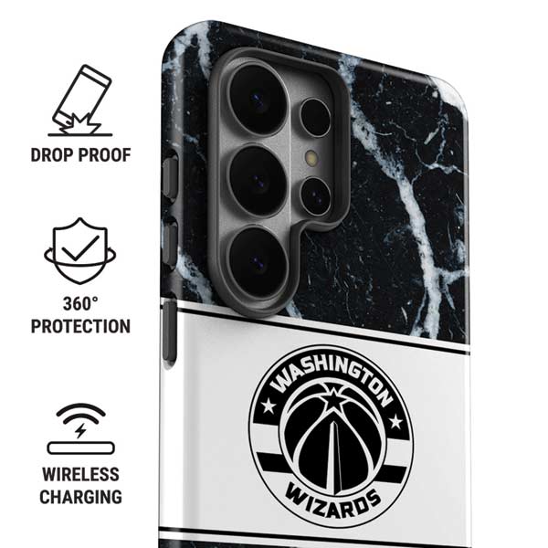 NBA Washington Wizards Marble Galaxy S26 Ultra Impact Case