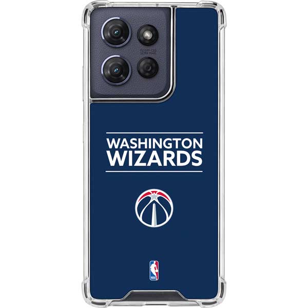 NBA Washington Wizards Standard - Blue Moto G 5G (2025) Clear Case