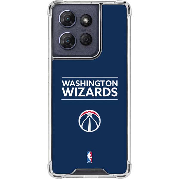 NBA Washington Wizards Standard - Blue Moto G Power 5G (2025) Clear Case