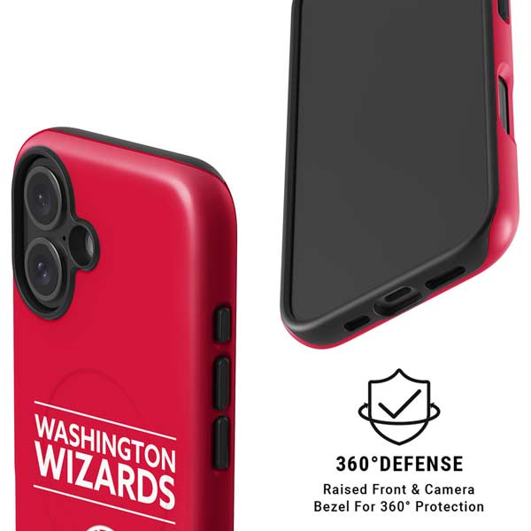 NBA Washington Wizards Standard - Red iPhone 16 Plus Magsafe Impact Case