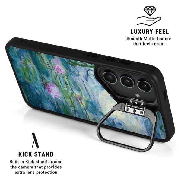 Waterlilies, 1916-19 by Monet Galaxy S25 Plus Kickstand Case