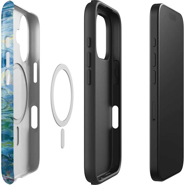 Waterlilies, 1916-19 by Monet iPhone 16 Magsafe Impact Case