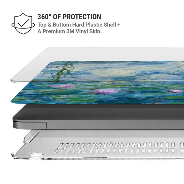 Waterlilies, 1916-19 by Monet MacBook Pro 14in (2021-24) Case plus Skin