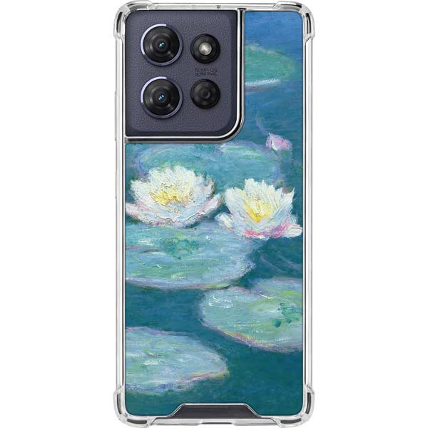 Waterlilies, Evening by Monet Moto G 5G (2025) Clear Case
