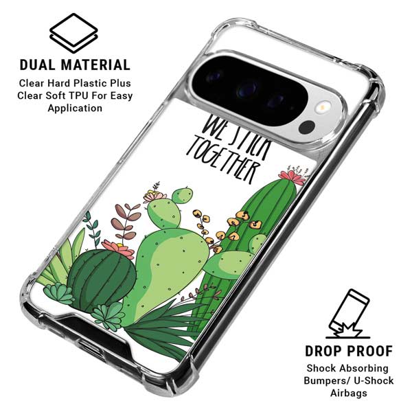 We Stick Together Google Pixel 10 Pro XL Clear Case