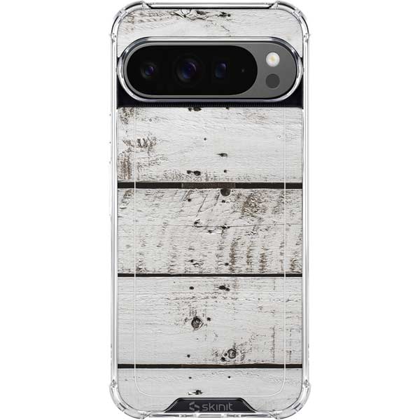 Weathered Wood Google Pixel 10 Pro Clear Case