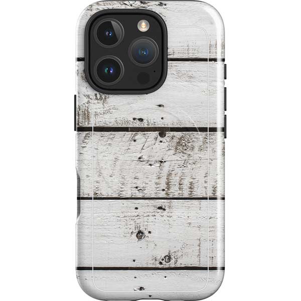 Weathered Wood iPhone 16 Pro Magsafe Impact Case