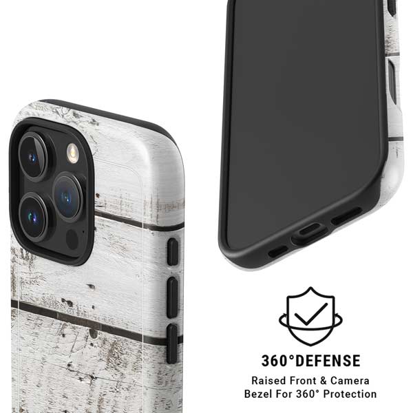 Weathered Wood iPhone 16 Pro Magsafe Impact Case