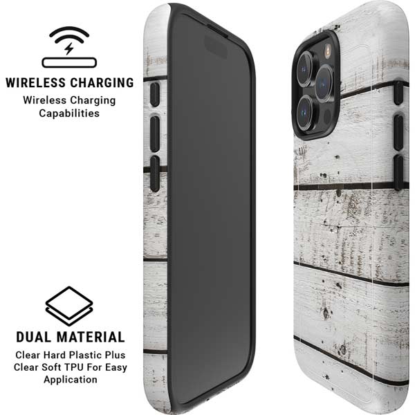 Weathered Wood iPhone 16 Pro Max Magsafe Impact Case