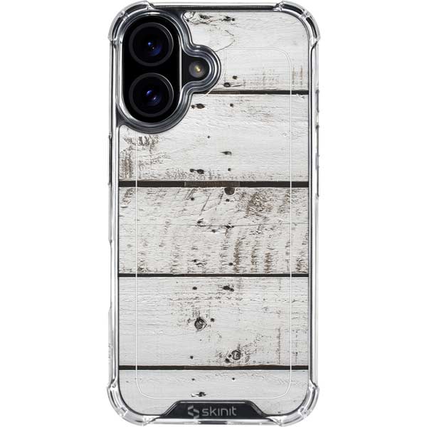 Weathered Wood iPhone 17 Clear Case