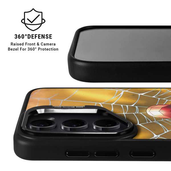 Marvel Spiderman Web Shooting Galaxy S26 Ultra Kickstand Case