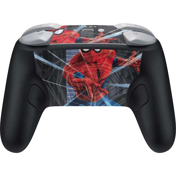 Marvel Spiderman Web Throw Nintendo Switch 2 (2025) Pro Controller Skin