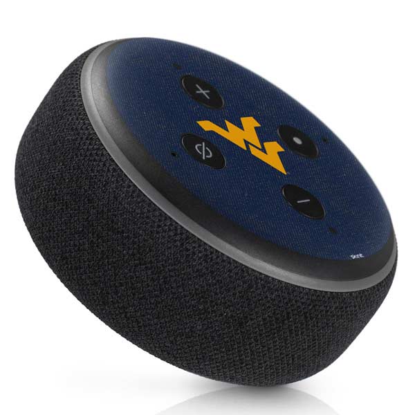 West Virginia University Basketball Amazon Echo Dot Skin