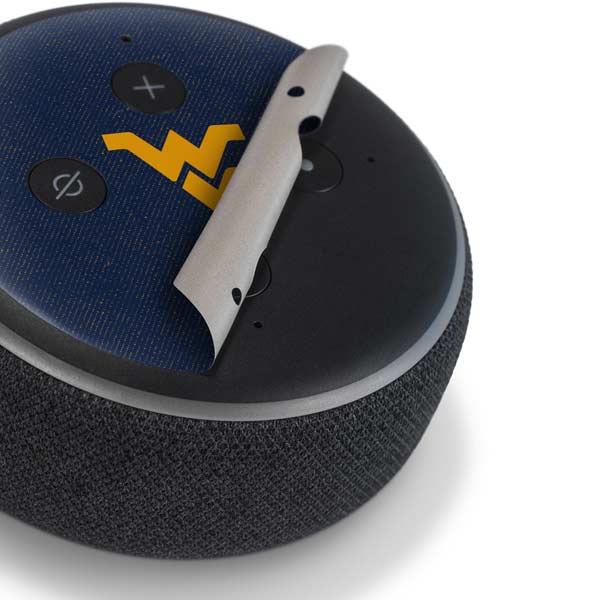 West Virginia University Basketball Amazon Echo Dot Skin
