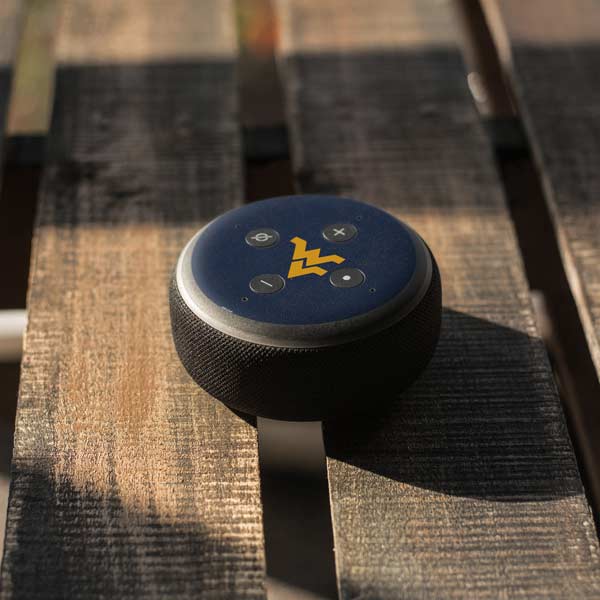 West Virginia University Basketball Amazon Echo Dot Skin