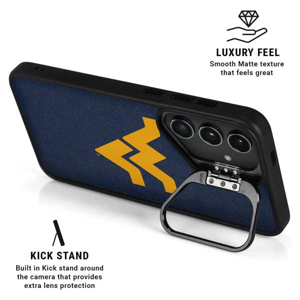 West Virginia University Basketball Galaxy S26 Ultra Kickstand Case