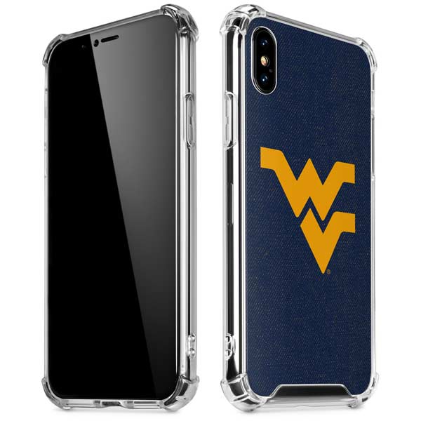 West Virginia University Basketball iPhone X/XS Clear Case