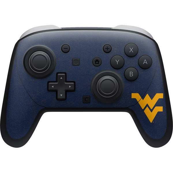 West Virginia University Basketball Nintendo Switch 2 (2025) Pro Controller Skin