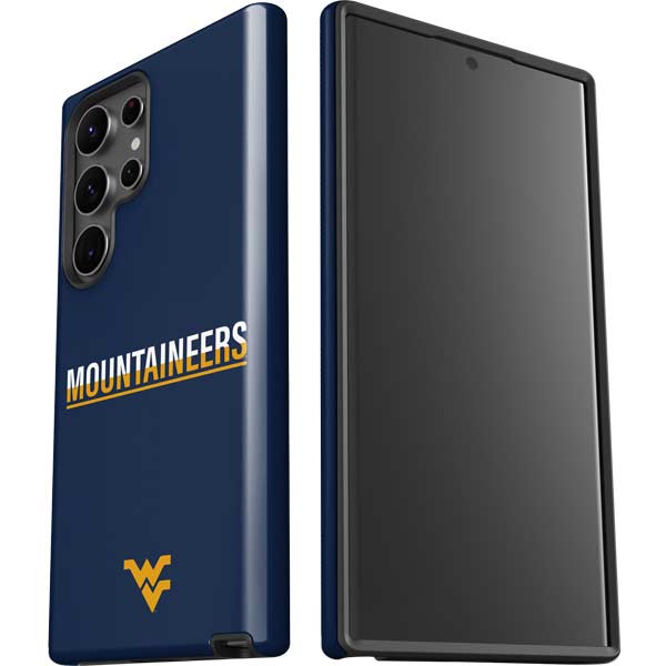 West Virginia University Blue Wood Floor Galaxy S23 Ultra Pro Case