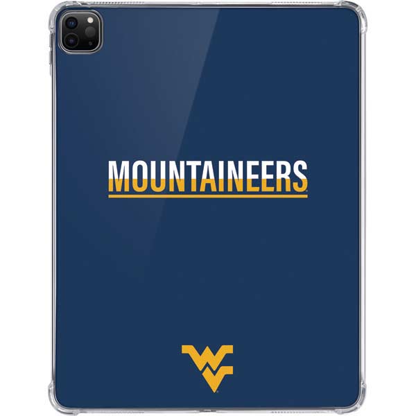 West Virginia University Blue Wood Floor iPad Pro 11in (2024) Clear Case
