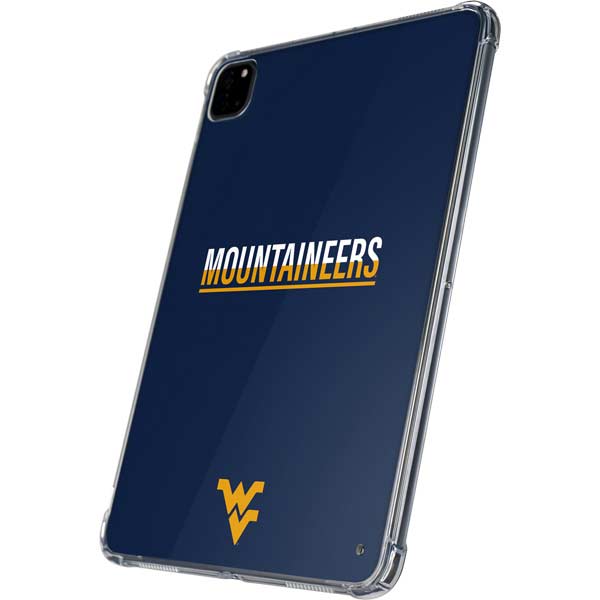 West Virginia University Blue Wood Floor iPad Pro 11in (2024) Clear Case