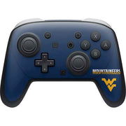 West Virginia University Blue Wood Floor Nintendo Switch 2 (2025) Pro Controller Skin