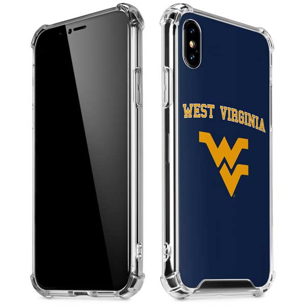 West Virginia University Est 1867 iPhone X/XS Clear Case