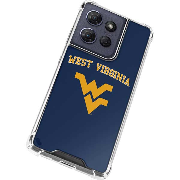 West Virginia University Est 1867 Moto G Power 5G (2025) Clear Case